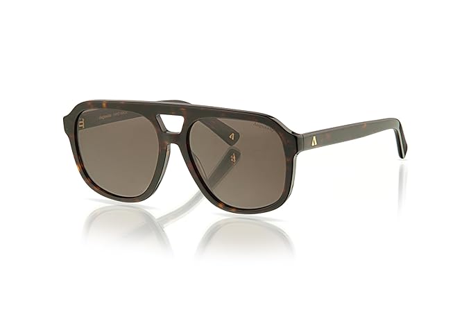 Augussto Caesar Havana ⁄ Sienna | Havana Square Sunglasses - Augussto