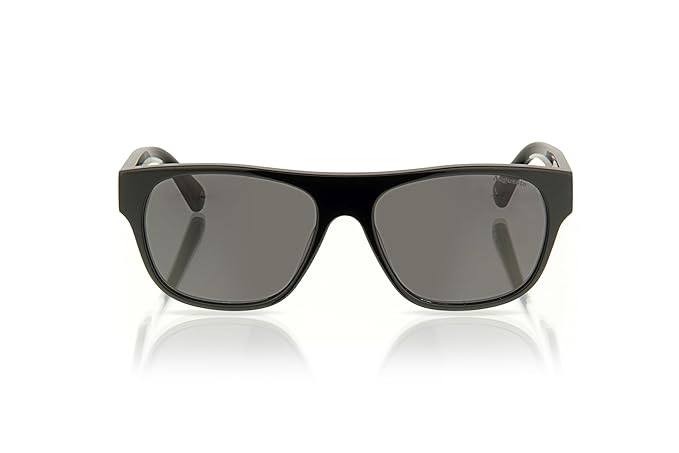 Augussto Imperia Raven ⁄ Ivory | Italian - Acetate Square Sunglasses - Augussto