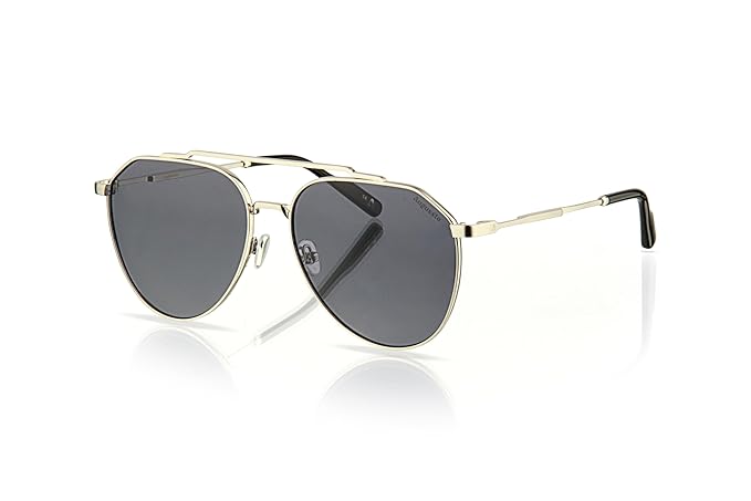 Augussto Magnus Argent / Mist | Metal Pilot Sunglasses - Augussto