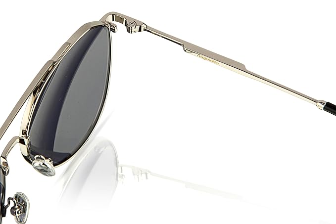 Augussto Magnus Argent / Mist | Metal Pilot Sunglasses - Augussto