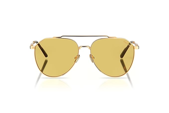 Augussto Magnus Aurum ⁄ Sunset | Metal Pilot Sunglasses - Augussto