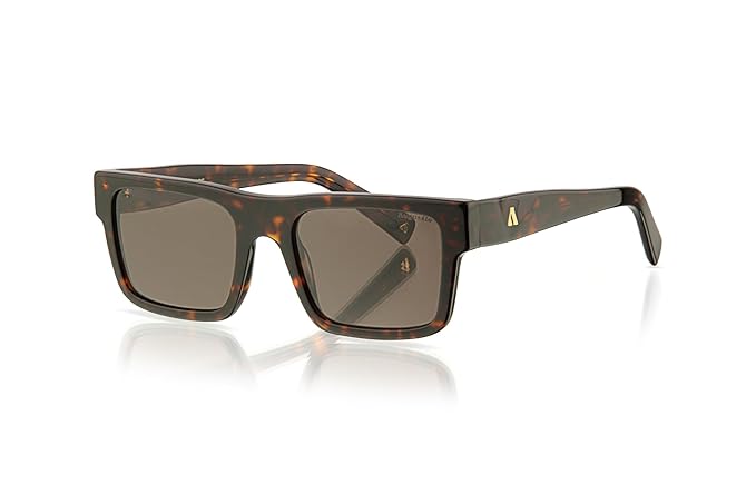 Augussto Majeste Havana ⁄ Umber | Warm Havana Rectangle Sunglasses - Augussto