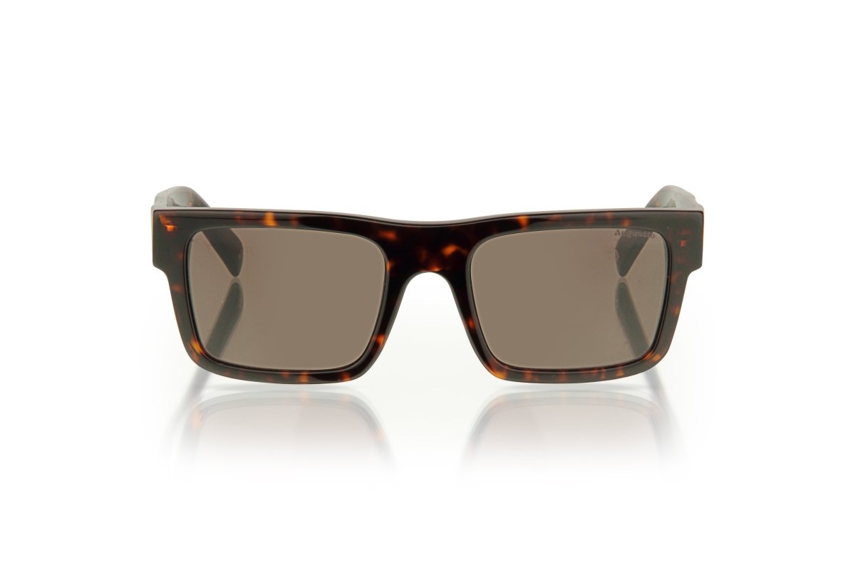 Augussto Majeste Havana ⁄ Umber | Warm Havana Rectangle Sunglasses - Augussto