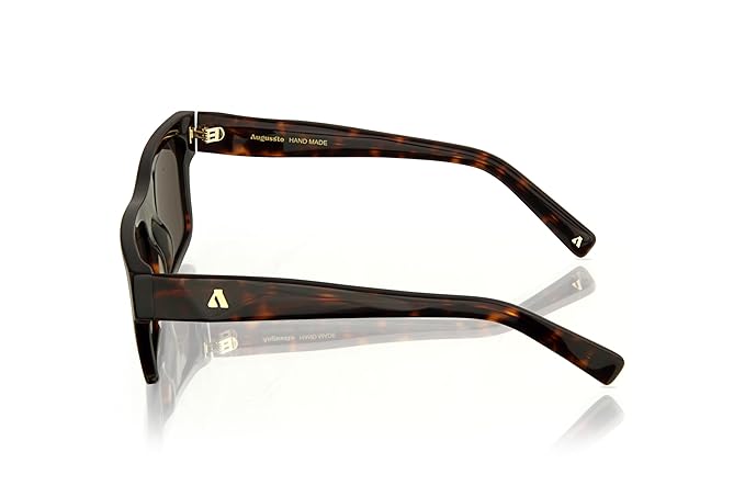 Augussto Majeste Havana ⁄ Umber | Warm Havana Rectangle Sunglasses - Augussto