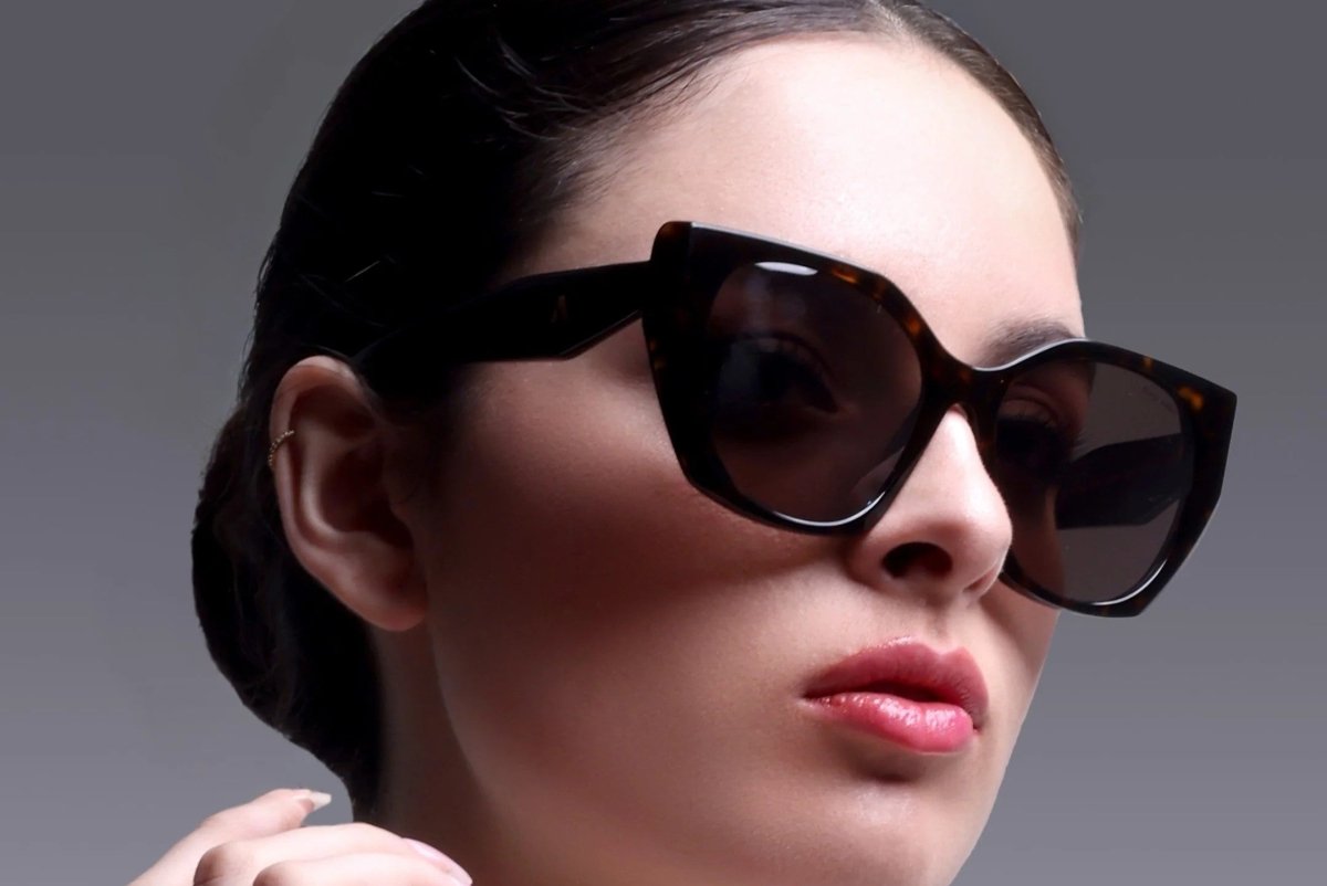 Augussto Regalia Havana / Bronze | Italian - Acetate Cat - Eye Sunglasses for Women - Augussto